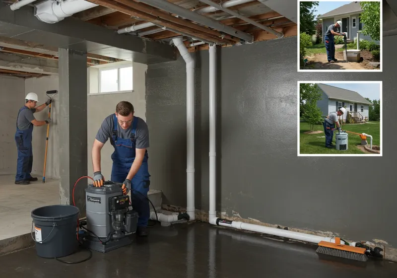 Basement Waterproofing and Flood Prevention process in Frisco City, AL